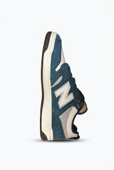 New Balance 480 Special Edition Focus UK Skate Shoes - Blue & White