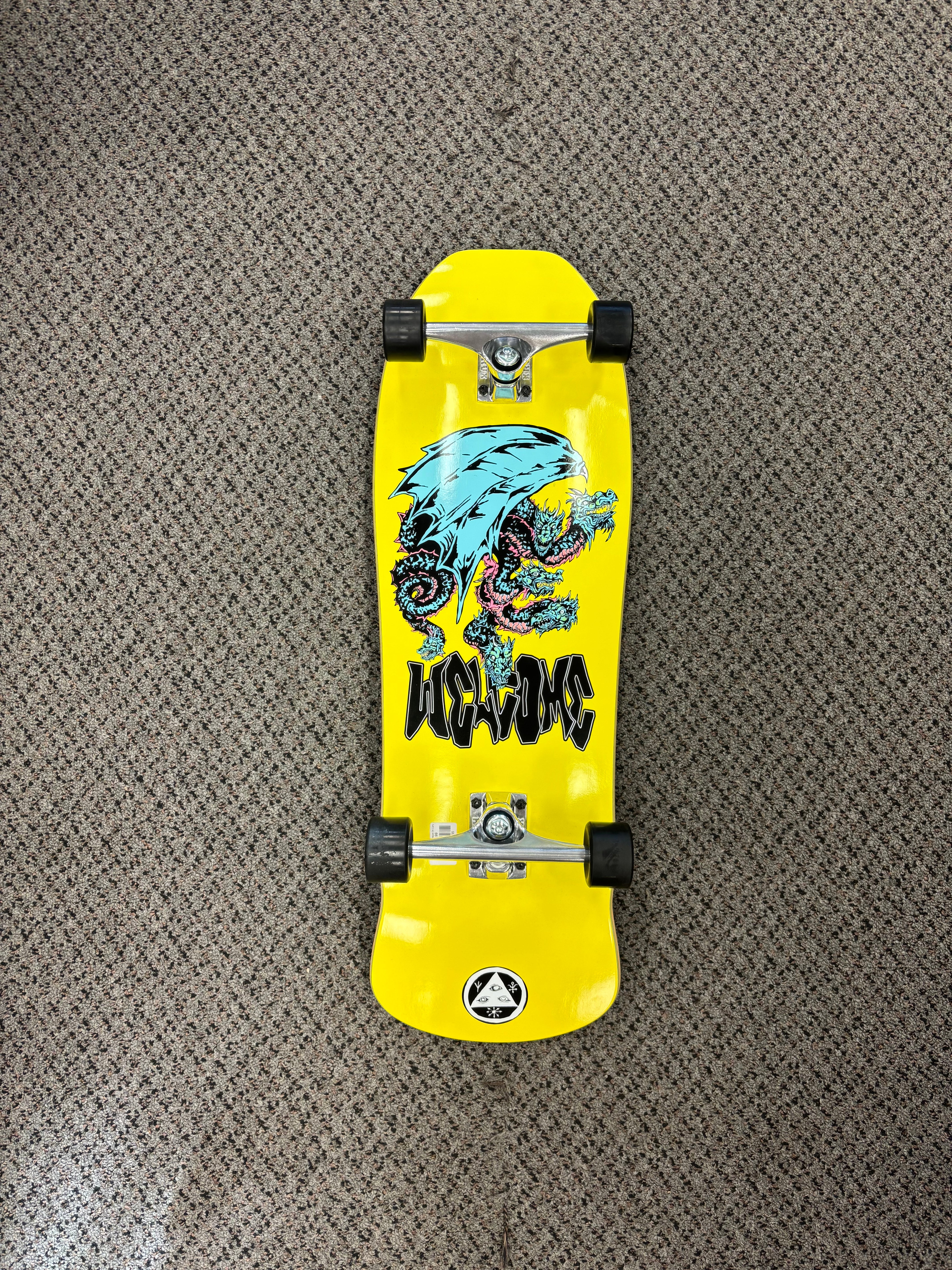 Sale Skate Welcome Dragon On Early Grab Skateboard Deck - 10.0