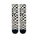 Stance Wave Check Mid Cushion Crew Socks