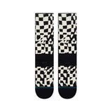 Stance Wave Check Mid Cushion Crew Socks