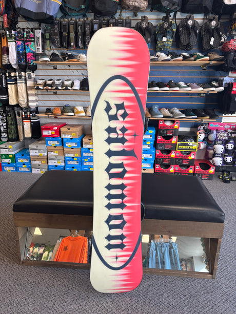 Pre Owned Salomon Sleepwalker Grom 138cm Snowboard & Nitro Charger Bindings (7.5-10.5)