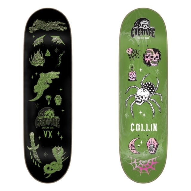Creature Provost Trippy Tanks VX Skateboard Deck 8.8