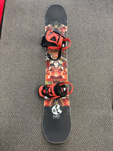 Pre owned Never Summer Aura 150 Women's Snowboard & Burton Lexa Bindings