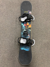 Pre Owned Never Summer Bantam 130cm Snowboard & Burton Smalls Bindings
