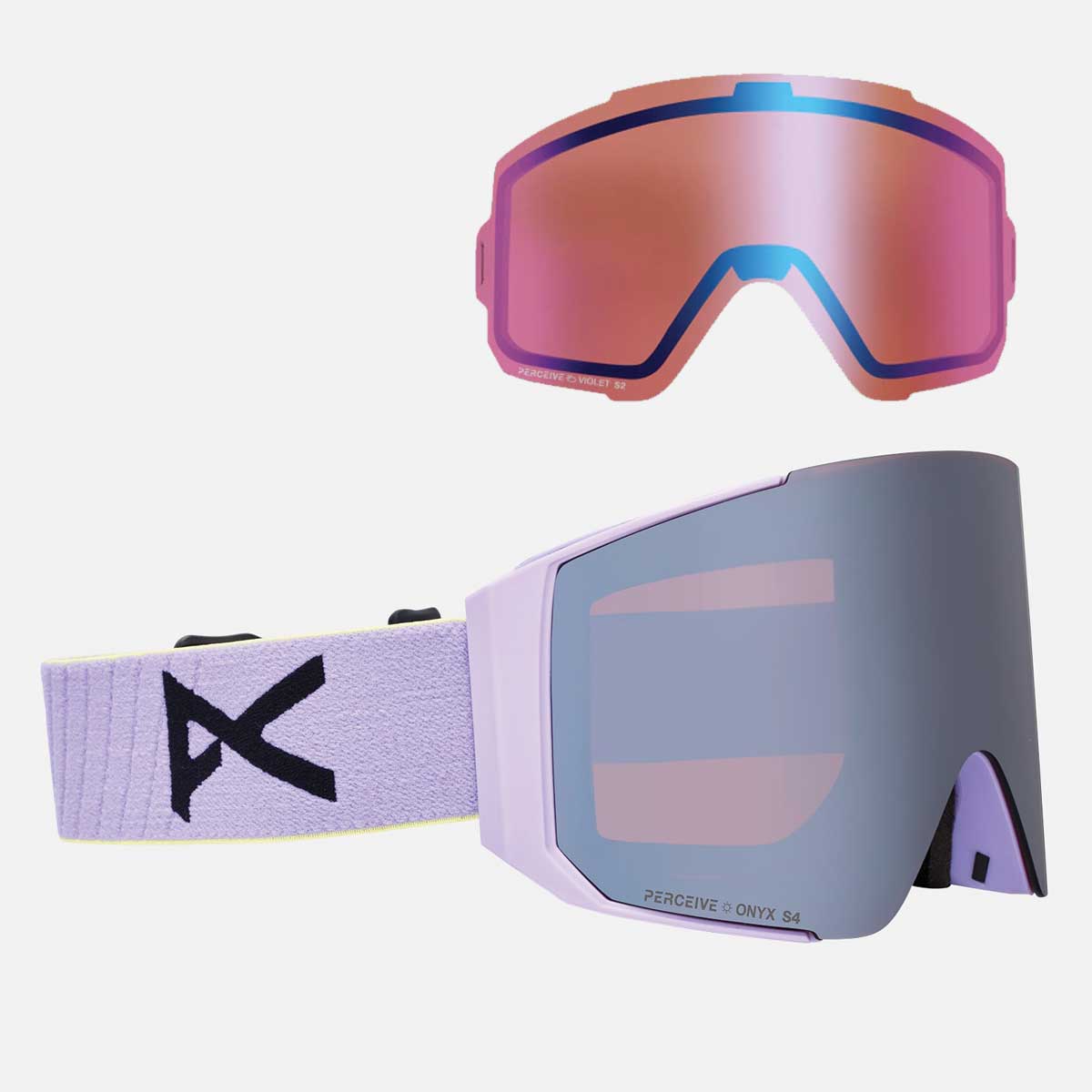 Anon Sync Goggles + Bonus Lens - Hyper Lilac/Perceive Sunny Onyx 2026