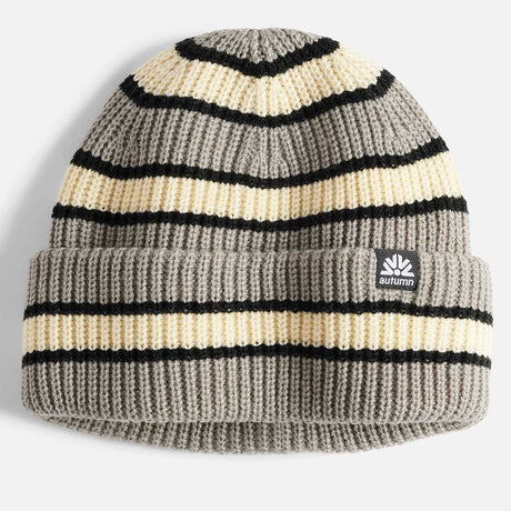 Autumn Slacker Striped Beanie