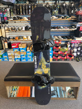 Pre Owned Outerspace 148cm Snowboard & New Burton Mission Medium Bindings