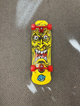 Santa Cruz Rob Roskopp Face Yellow Reissue Skateboard Deck 9.5" Complete
