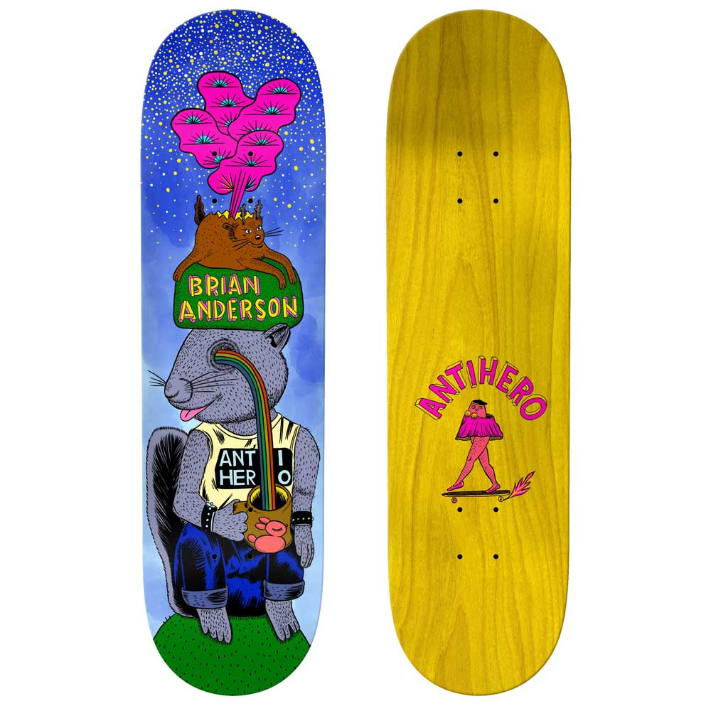 Anti Hero B.A. Some Legs Skateboard Deck 8.5"