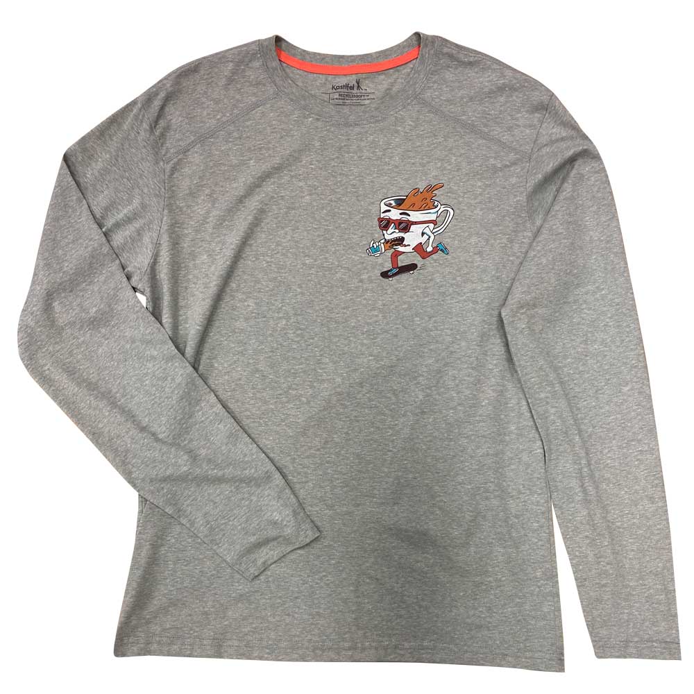 Focus Boardshop and Broken Board Coffee Collaboration RecycledSoft Long Sleeve T-Shirt