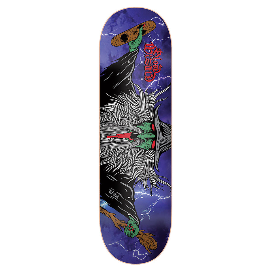 Blood Wizard Flying Wizard Walsh Skateboard Deck 9.0"