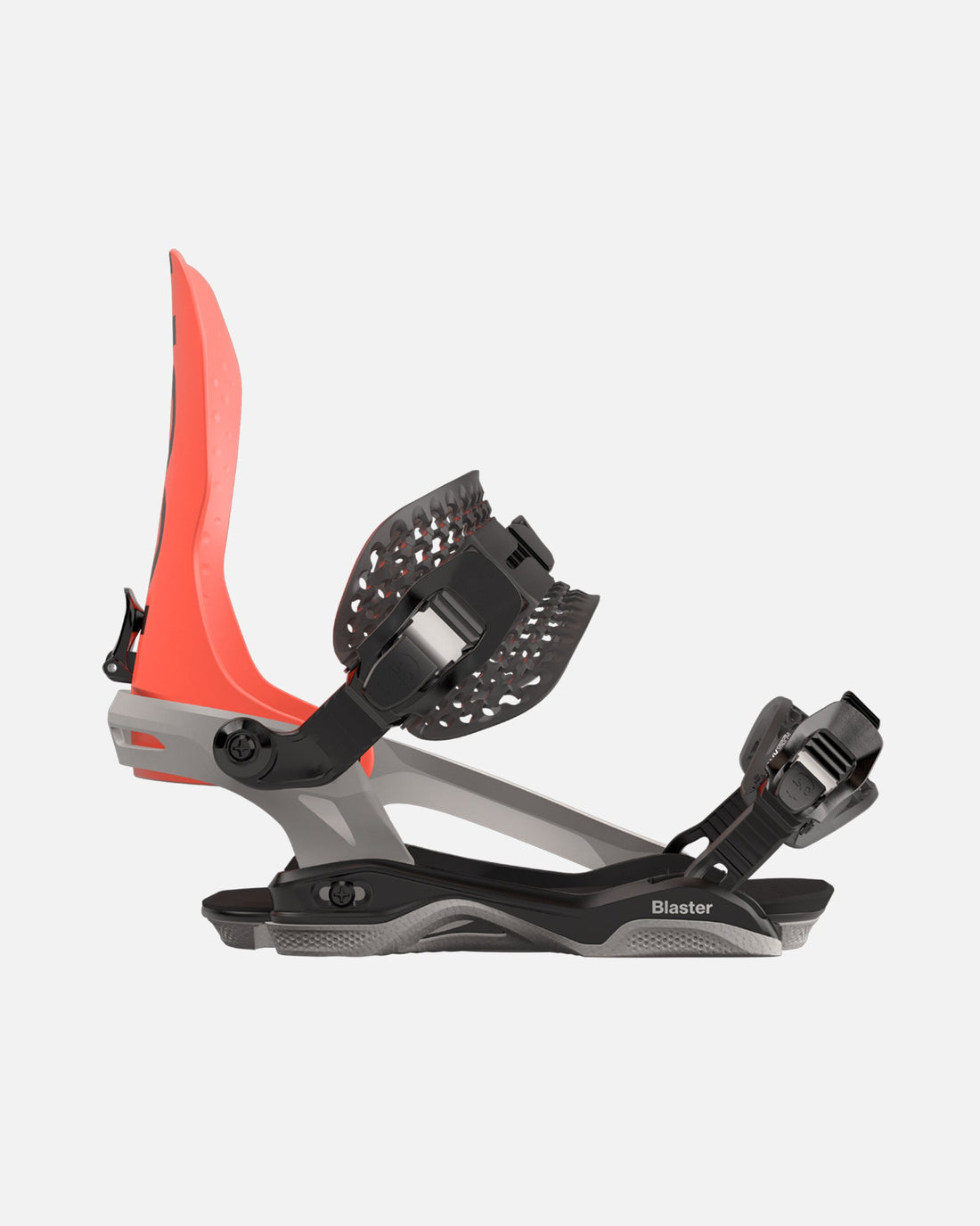 Bataleon Blaster Asymwrap Men's Snowboard Bindings - 2024 Neon Red