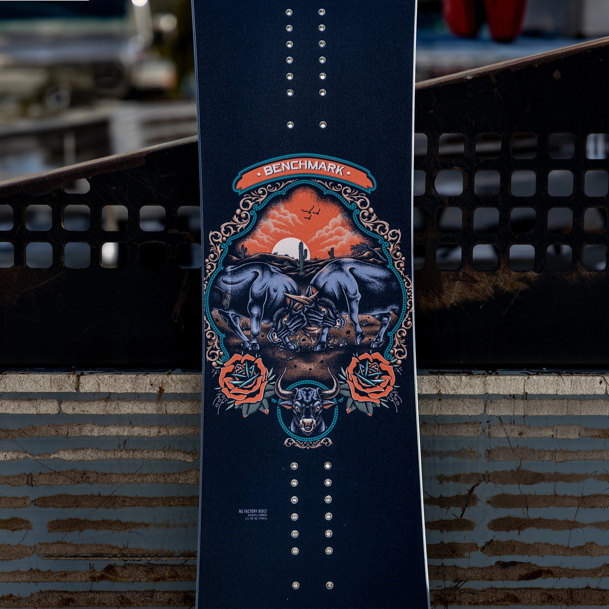 Never Summer Men's Benchmark Snowboard 2027 - detail