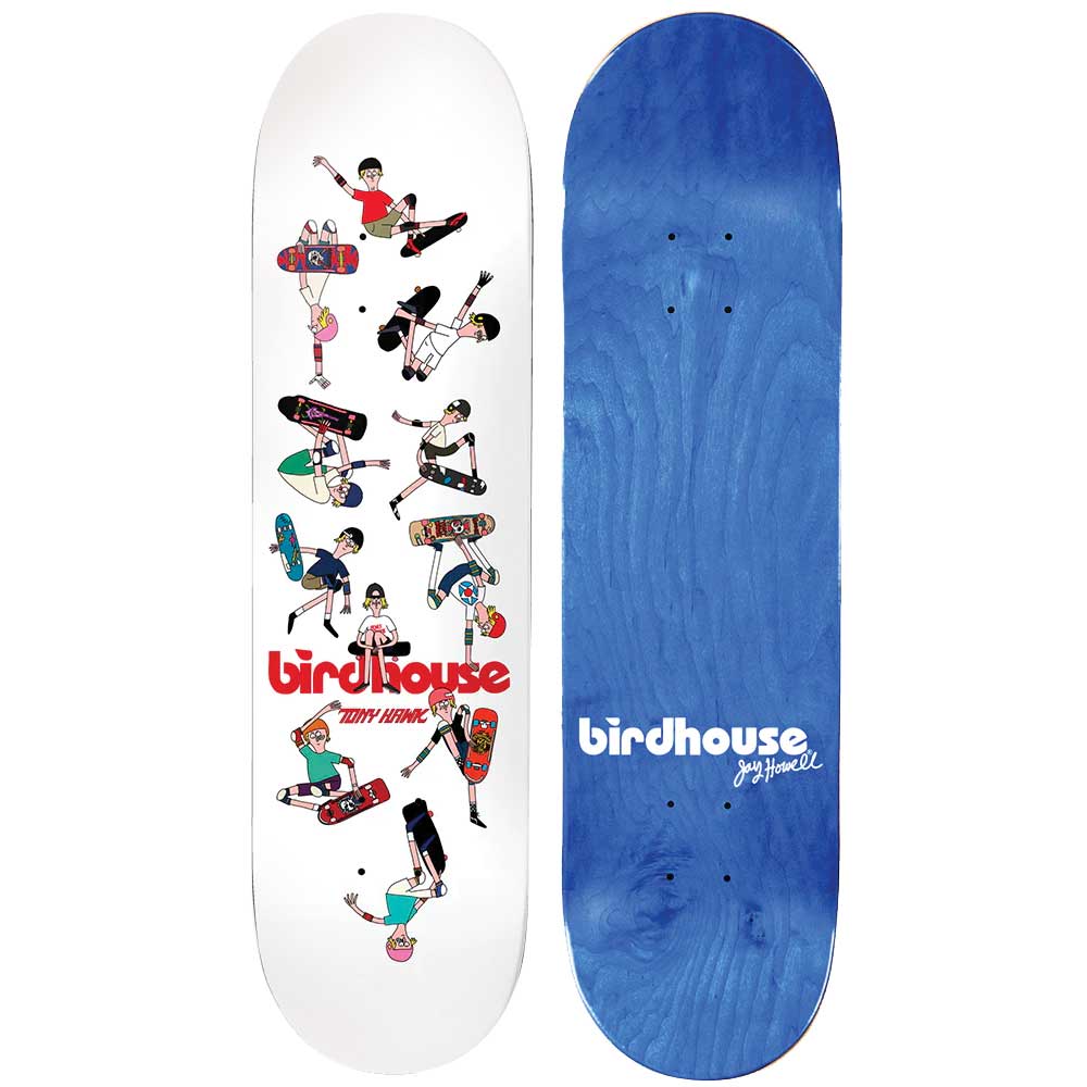 Birdhouse Hawk Retrospective Skateboard Deck 8.25"