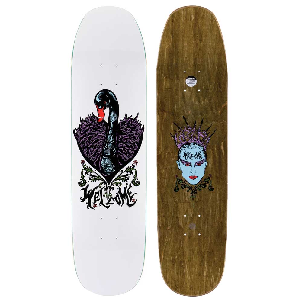 Welcome Black Swan on Son of Moontrimmer Skateboard Deck - 8.25"