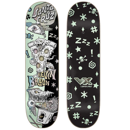 Santa Cruz Braun Fever Dream VX Skateboard Deck 8.25"