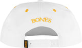 Bones Pushing Up Daisies Low Profile Cap - White