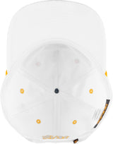 Bones Pushing Up Daisies Low Profile Cap - White