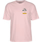 Powell Peralta Skeleton Short Sleeve T-Shirt - Light Pink
