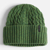 Autumn Cable Knit Wool Beanie