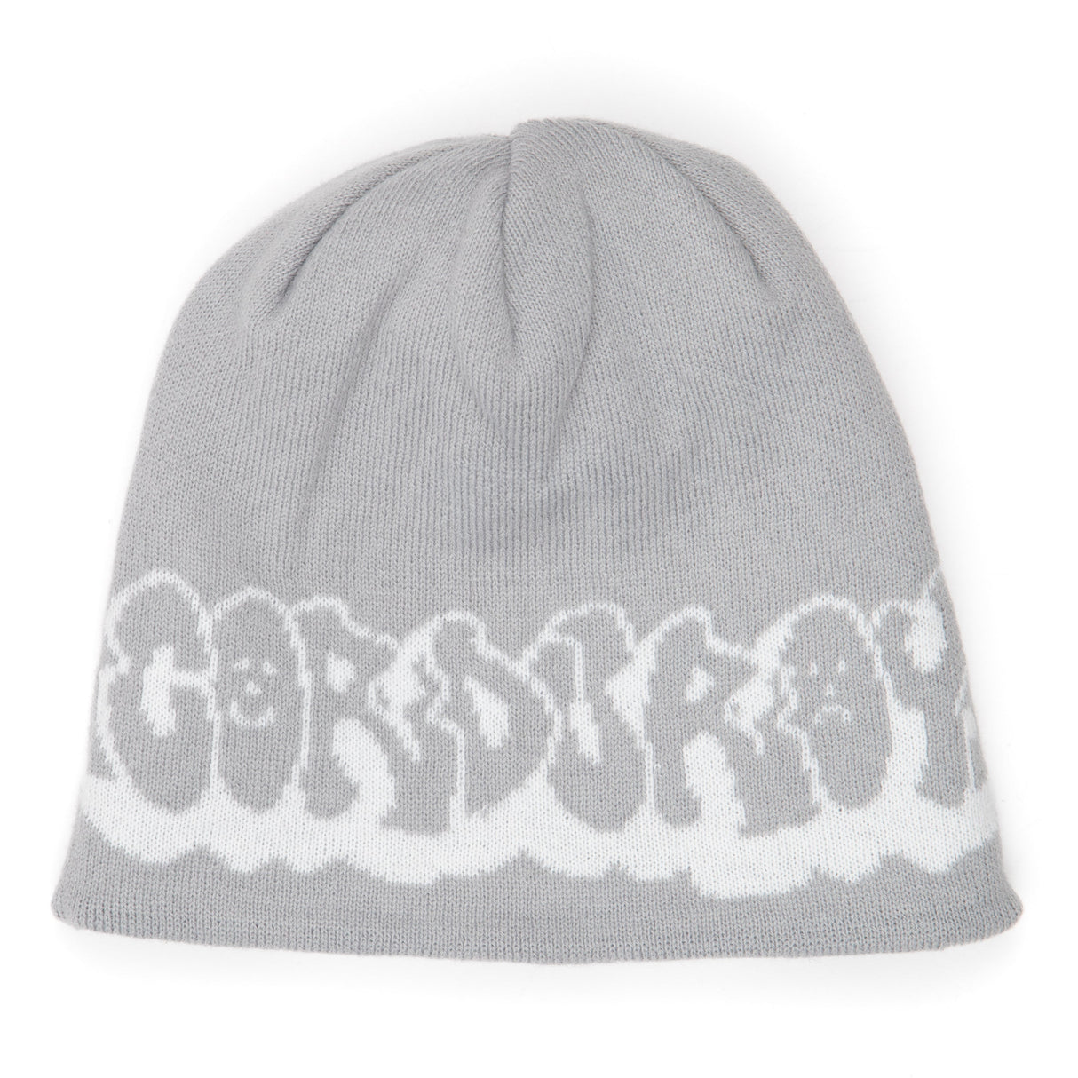 Corduroy Checkmate Beanie - White