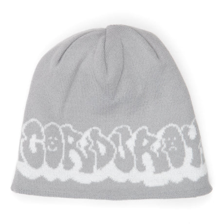 Corduroy Checkmate Beanie - White