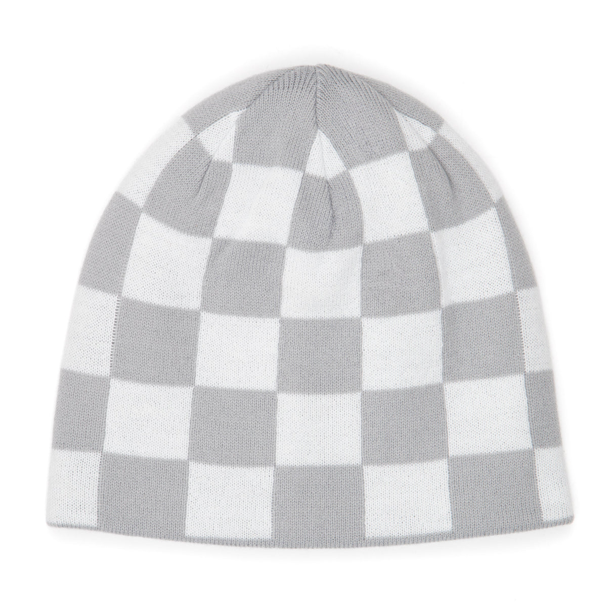 Corduroy Checkmate Beanie - White