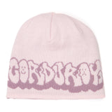 Corduroy Checkmate Beanie - Pink