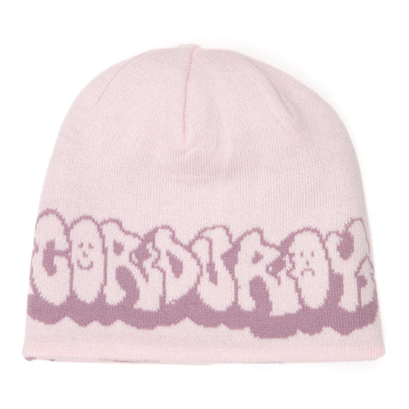 Corduroy Checkmate Beanie - Pink
