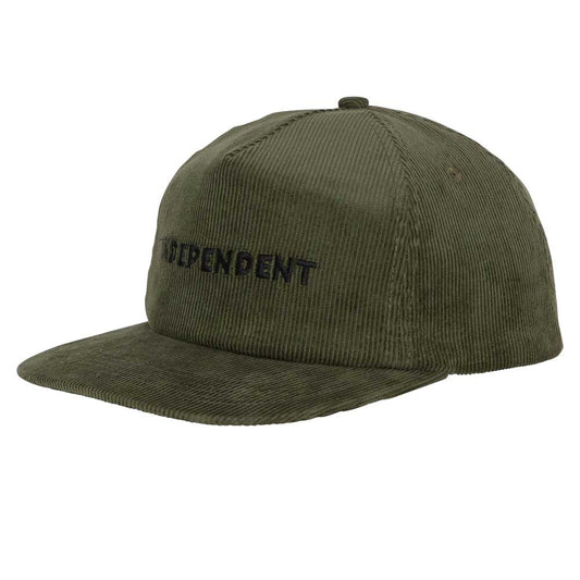 Independent Beacon Snapback Unstructured Mid Hat - Olive