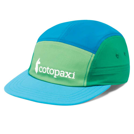 Cotopaxi Tech 5-Panel Hat - Kelp/Poolside
