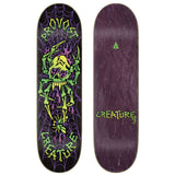Creature Collin Provost Skull Spider Skateboard Deck 8.47"
