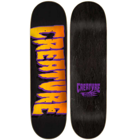 Creature Logo Stumps Skateboard Deck 8.5"