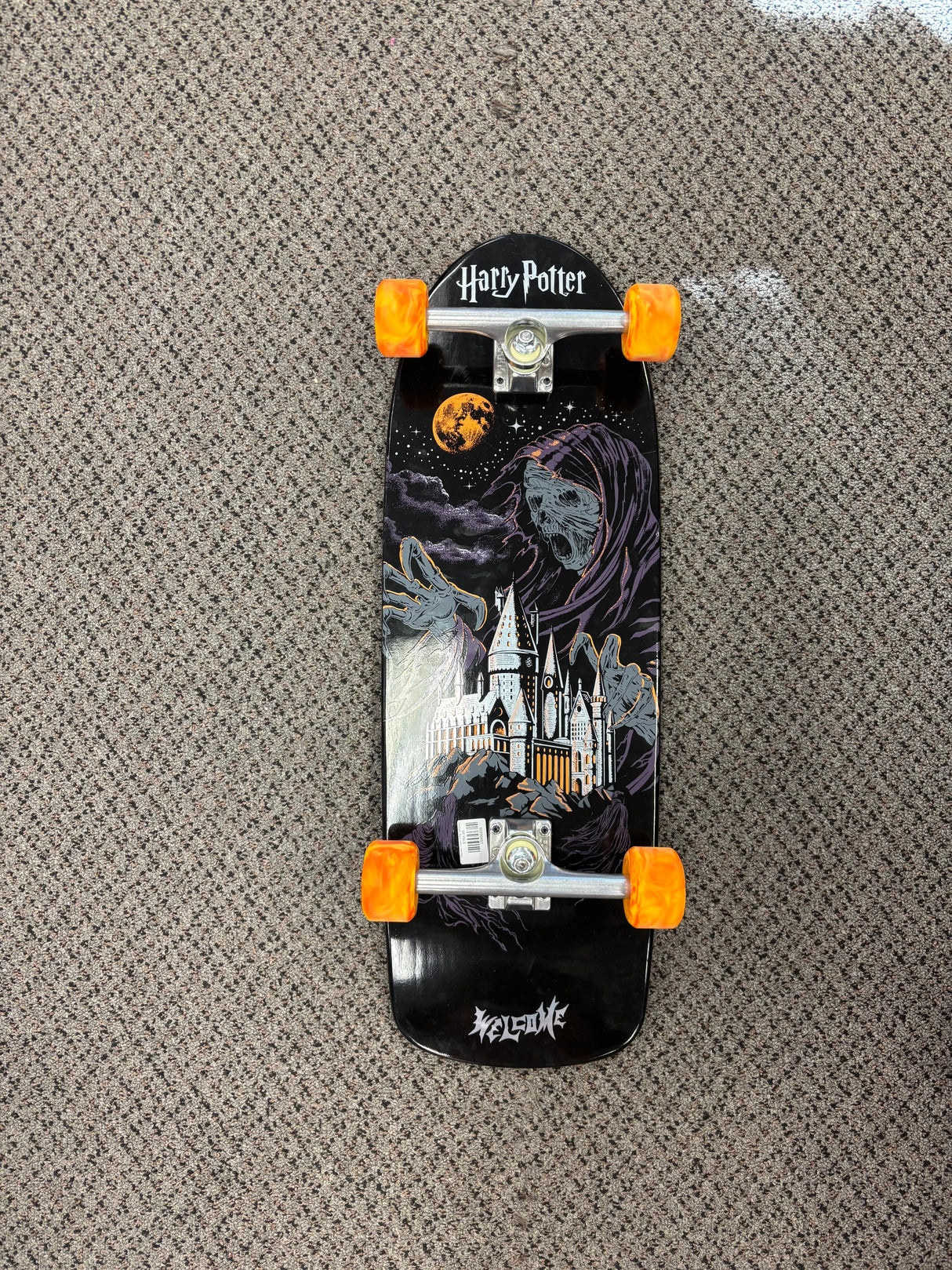 Sale Welcome x Harry Potter Dememtor on Boar Black Skateboard Complete 10.1"