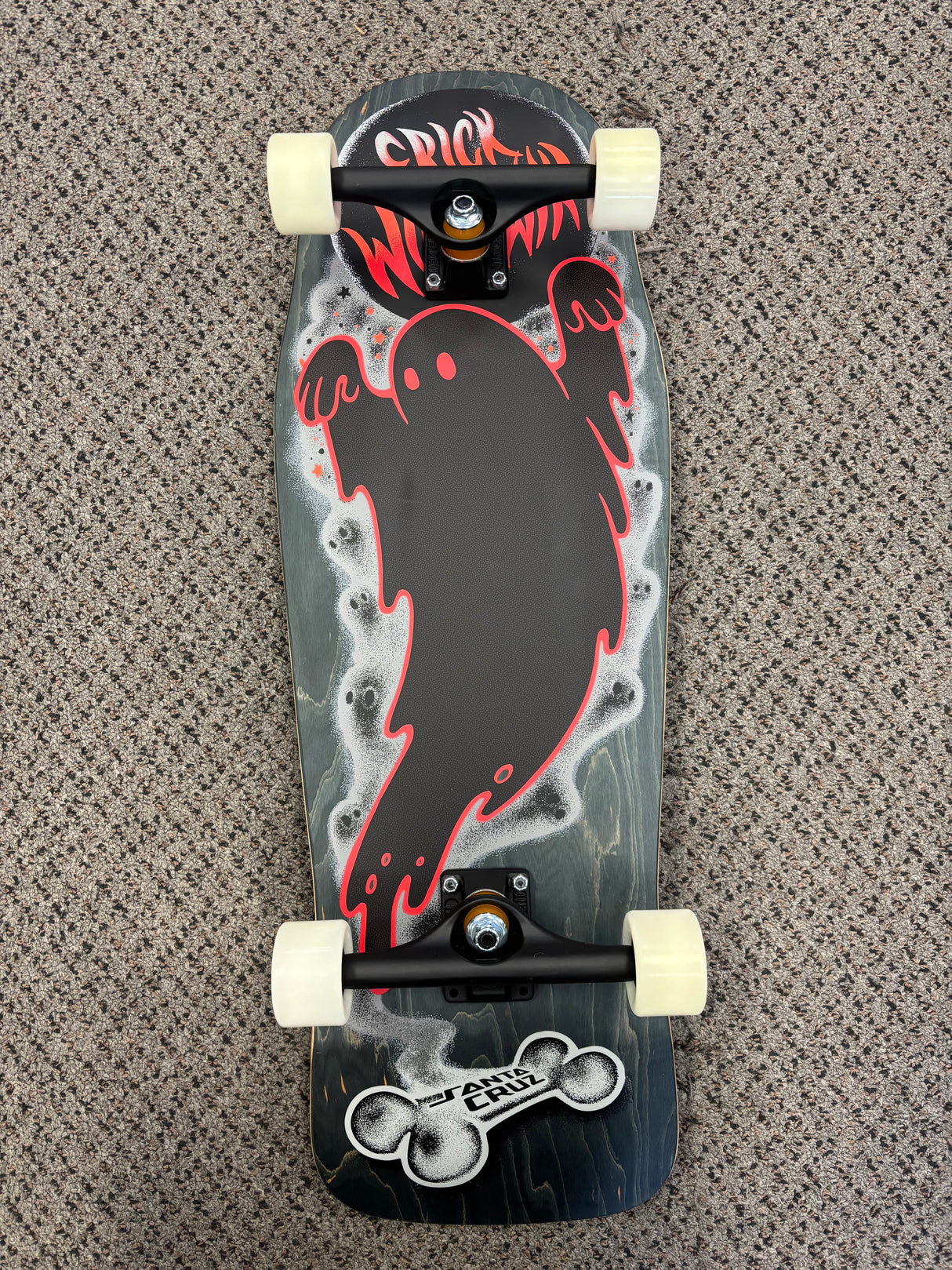Sale Santa Cruz Winkowski Ghost Pro Shaped Skateboard Complete 10.34"