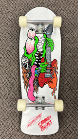 Santa Cruz X Stranger Things Meek Slasher Eddie Reveal 10.1" Skateboard Complete