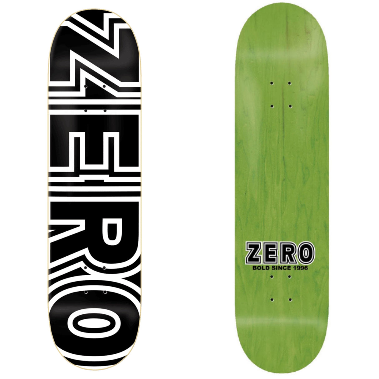 Zero Team Bold Skateboard Deck 8.25"
