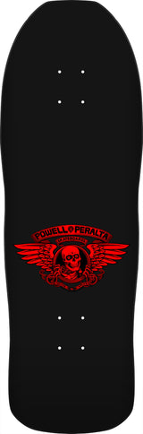 Powell Peralta Mike Vallely Elephant Silver Foil Shaped Skateboard Deck - 9.85"