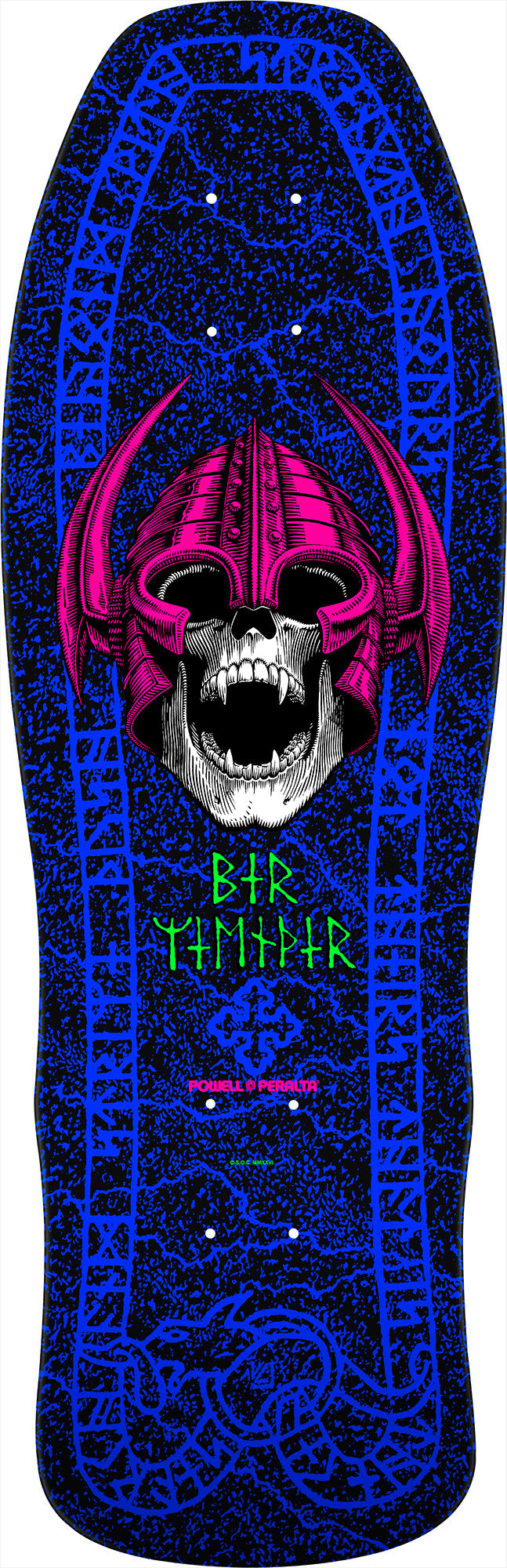 Powell Peralta Welinder Classic Blacklight Skateboard Deck - 9.62"