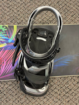 Pre owned Never Summer Infinity 149 Women's Snowboard & Burton Lexa Bindings