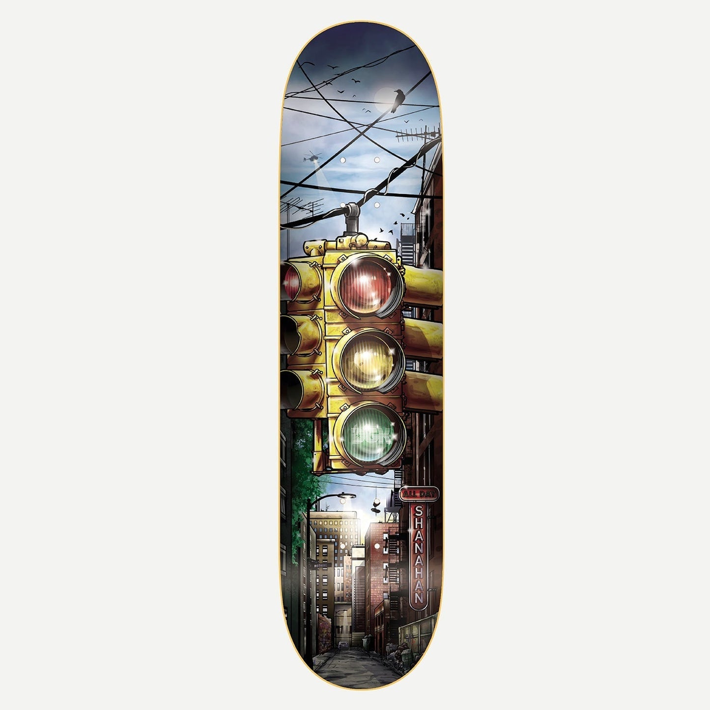 DGK Signals Shanahan Skateboard Deck 7.9"