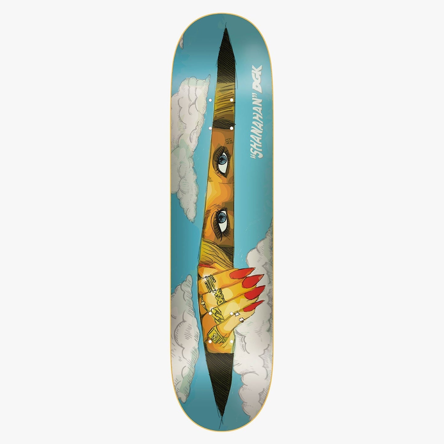 DGK Lurk John Shanahan Skateboard Deck 8.06"