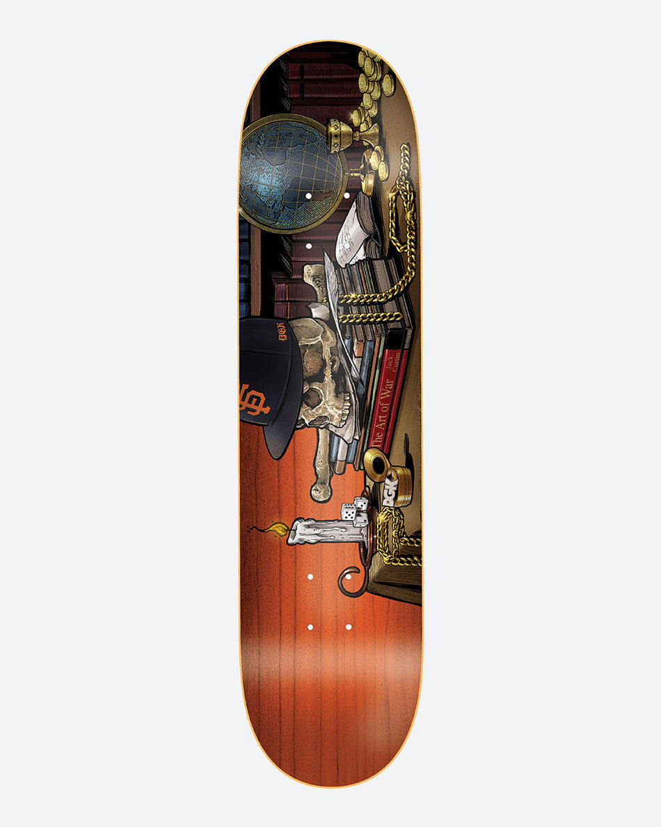 DGK Life Curtin Twin Tail Skateboard Deck 8.25"