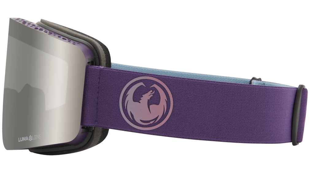 Dragon R1 OTG Snowboard Goggles 2025 - Deep Plum/Lumalens Silver Ion + Bonus Lens Lumalens Amber
