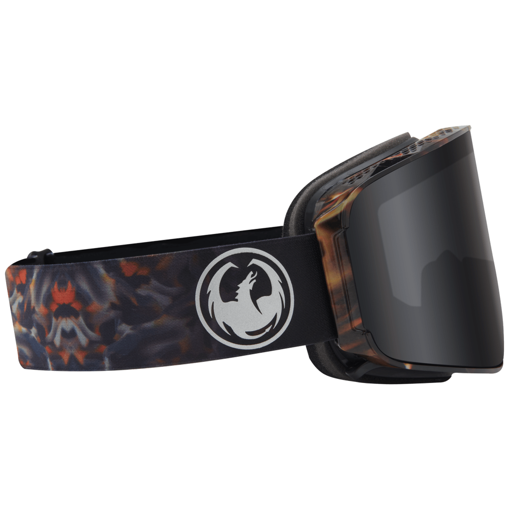 Dragon NFX Mag OTG Snowboard Goggles - Fireleaf/Lumalens Dark Smoke + Bonus Lumalens Amber Lens