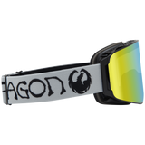 Dragon NFX Mag OTG Snowboard Goggles 2025 - Classic Grey/Lumalens Gold Ion + Bonus Lens Lumalens Amber