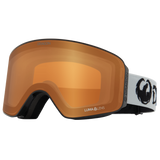 Dragon NFX Mag OTG Snowboard Goggles 2025 - Classic Grey/Lumalens Gold Ion + Bonus Lens Lumalens Amber