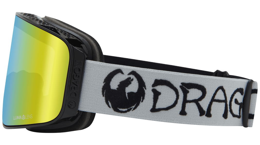 Dragon NFX Mag OTG Snowboard Goggles 2025 - Classic Grey/Lumalens Gold Ion + Bonus Lens Lumalens Amber