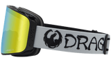 Dragon NFX Mag OTG Snowboard Goggles 2025 - Classic Grey/Lumalens Gold Ion + Bonus Lens Lumalens Amber