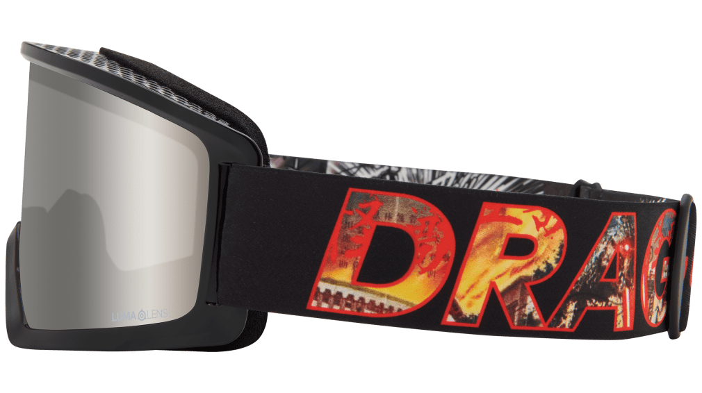 Dragon DX3 Plus OTG Snowboard Goggles 2025 - Klash/Lumalens Silver Ion + Bonus Lens Lumalens Rose